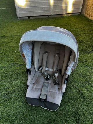 Inglesina 3 piezas. Capazo grupo 0 y silla