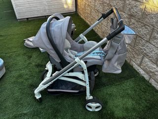 Inglesina 3 piezas. Capazo grupo 0 y silla
