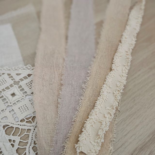 Pack 1 retales telas neutras