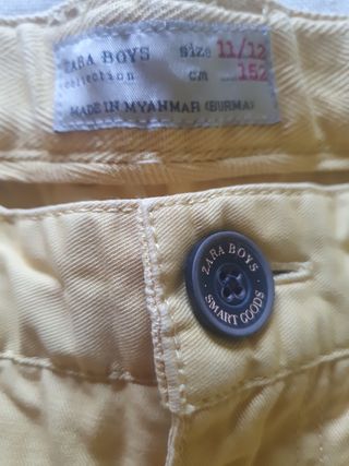 Pantalón corto niño 11-12 años
