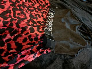 Vestido leopardo S