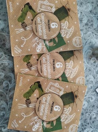 Libro 6 de primaria cono de Anaya 