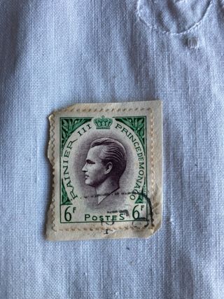 Sello Príncipe Rainiero de Mónaco