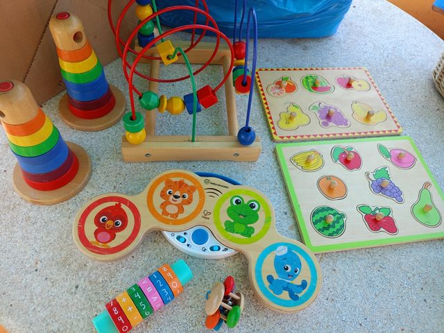 Set di giocattoli in legno per bambini