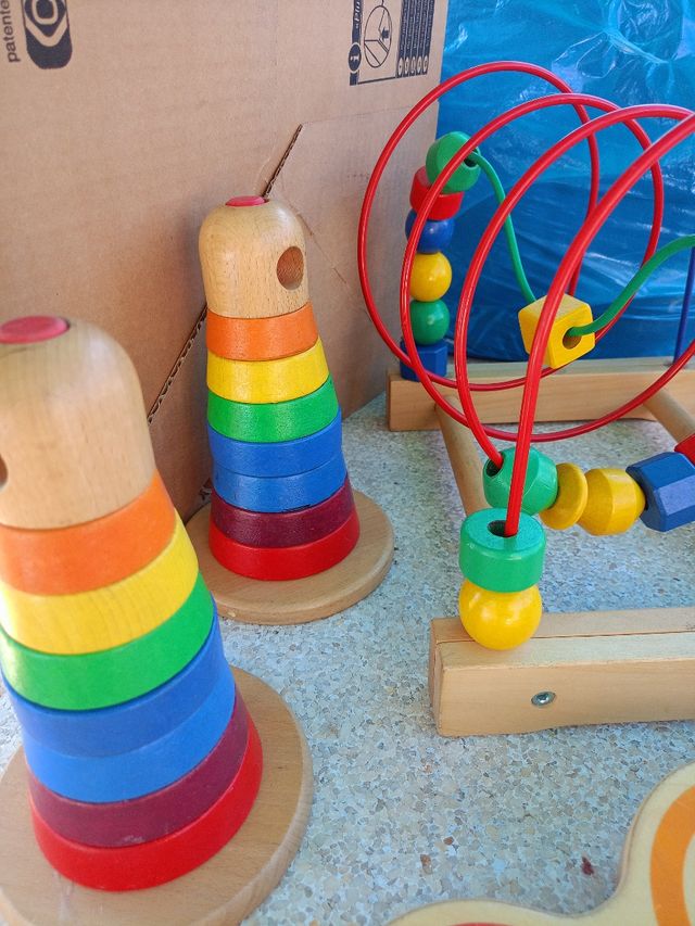 Set di giocattoli in legno per bambini