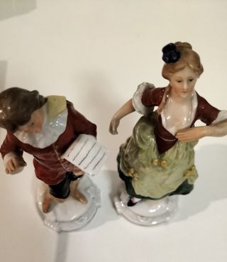 Figuras de porcelana antiguas