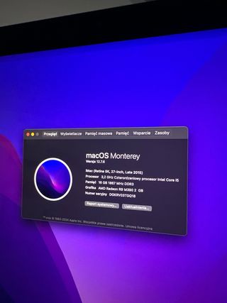 iMac 27” 5k retina, i5, 16gb, 2015!