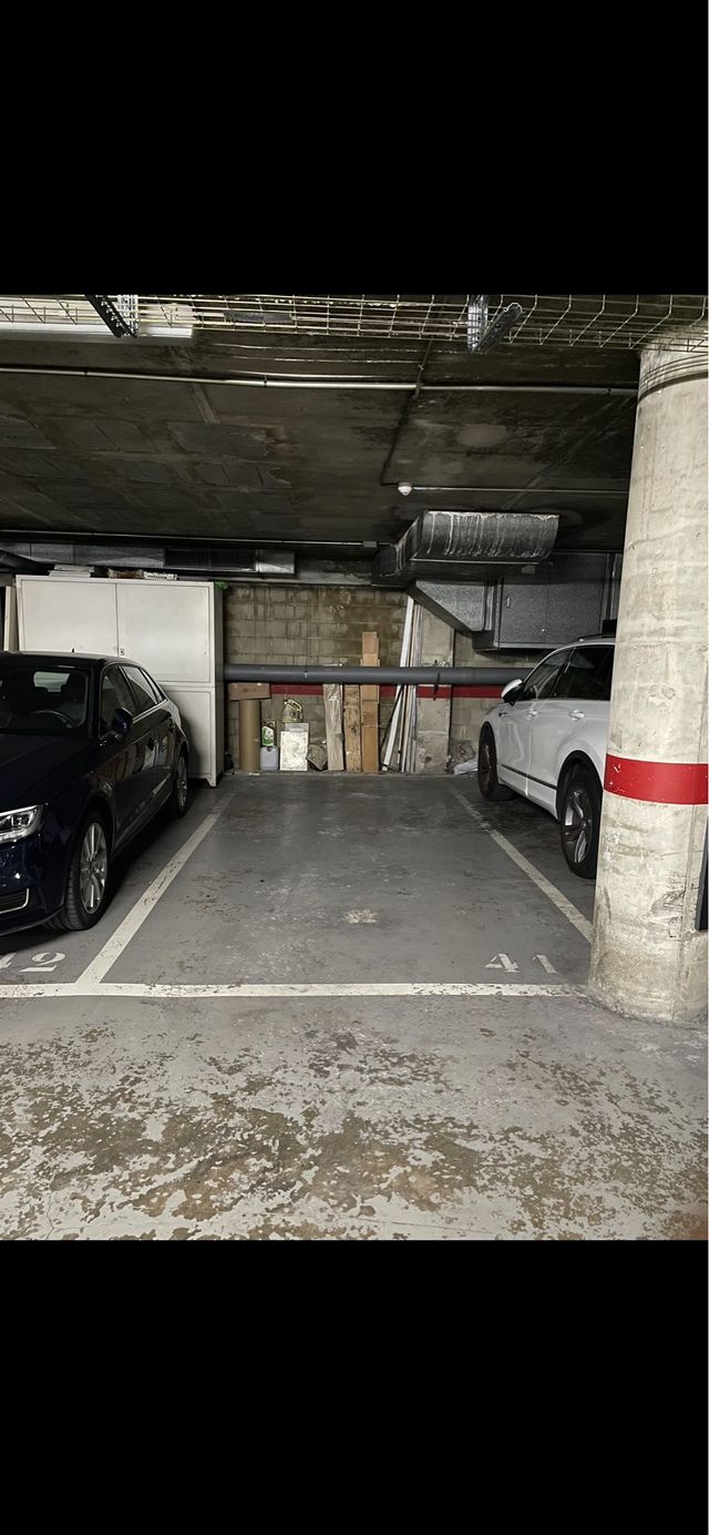 Plaza parking coche grande