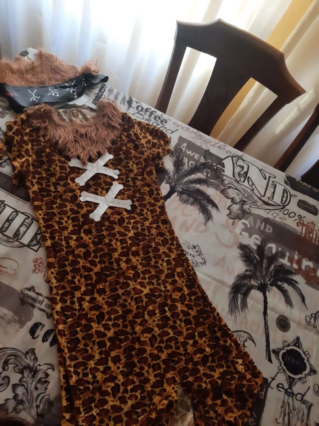 Disfraz de cavernicola