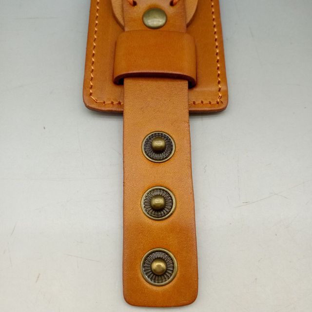 PULSERA DE CUERO BRAZALETE ANCHA PIEL ACERO UNISEX