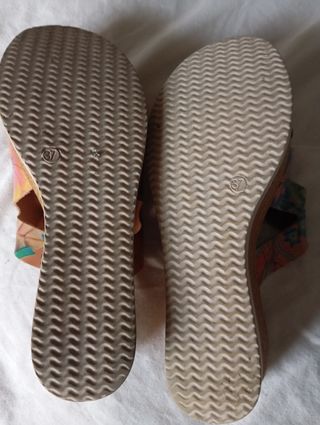 Sandalias con plataforma de verano 