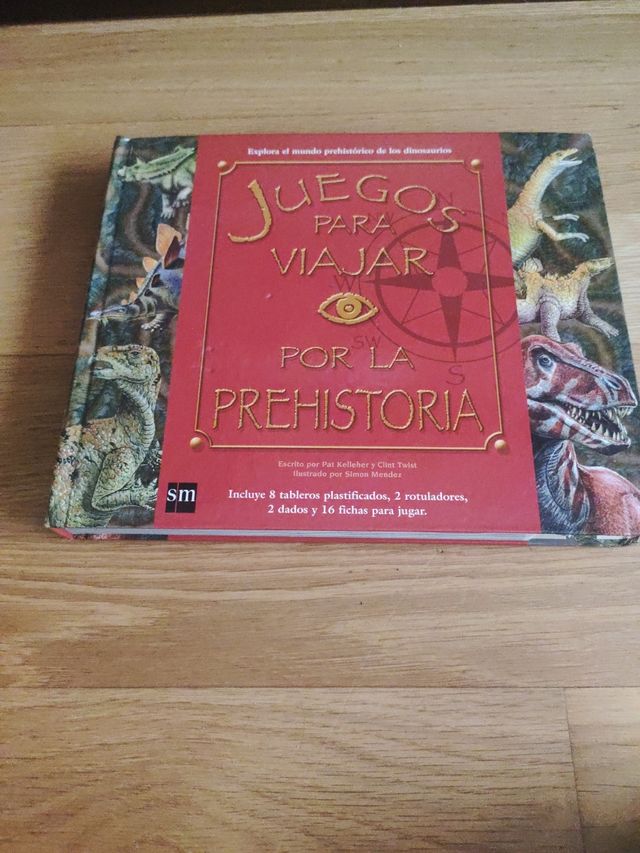 Juego para viajar por la prehistoria