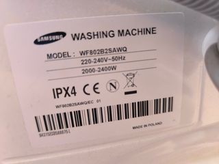 Placa LAVADORA SAMSUNG