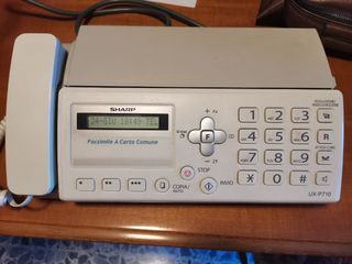 Fax Sharp UX-P710 carta comune.