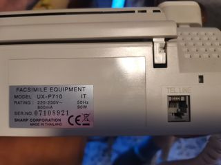 Fax Sharp UX-P710 carta comune.