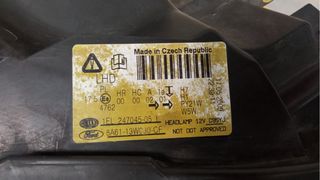 Ópticas delanteras Lupa Ford Fiesta 2011 ( Plata )