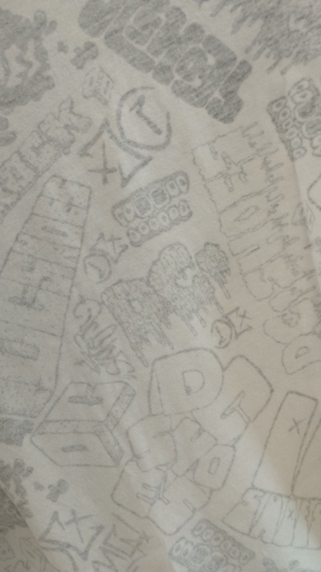 REVERSIBLE Camiseta de hombre DC blanco y negro