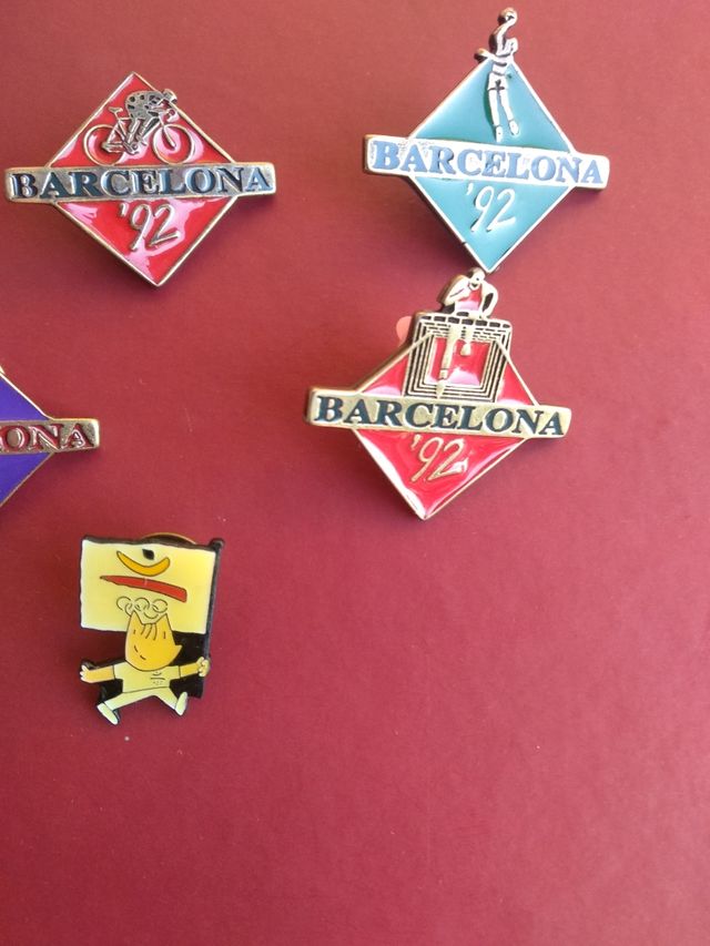 Pins Olimpiadas Barcelona 92.