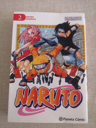 manga Naruto volumen 2