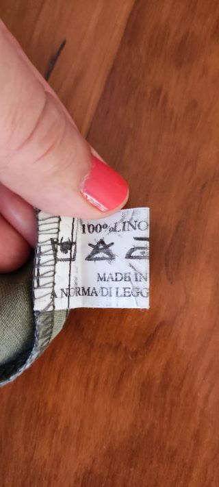 VESTIDO DE PREMAMÁ de Lino