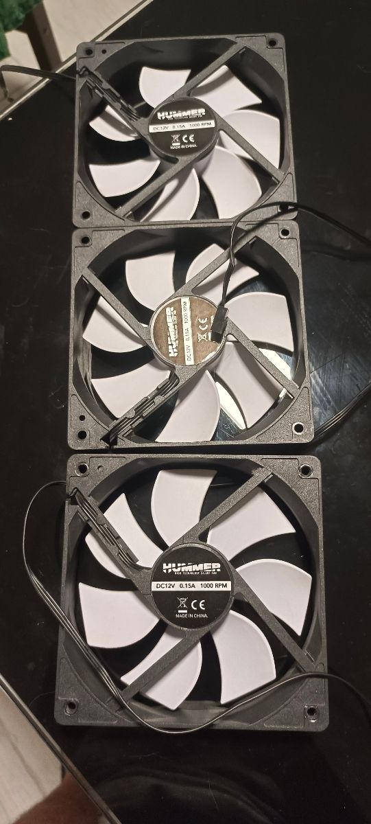 VENTILADORES HUMMER 12V