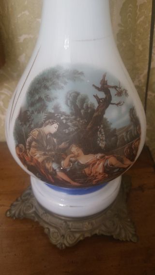 Coppia di lampade a petrolio secolo Xx