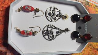 Pendientes y anillos