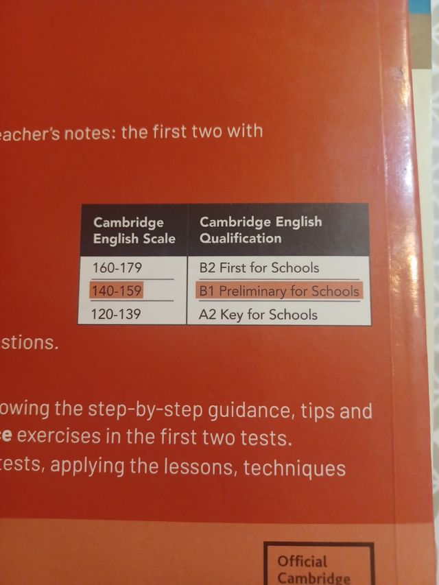 B1 Preliminary for Schools Trainer