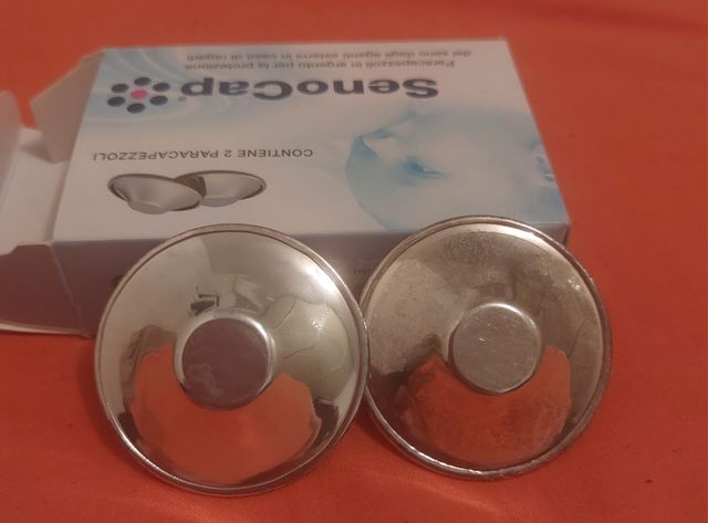 Paracapezzoli in argento  Senocap