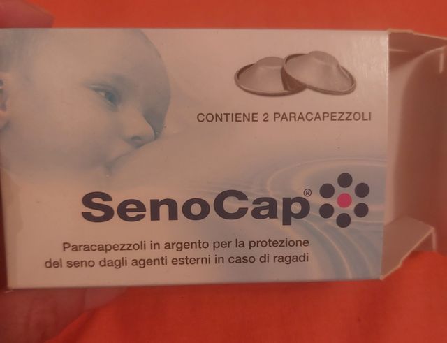 Paracapezzoli in argento  Senocap