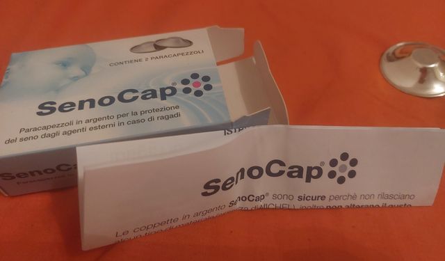 Paracapezzoli in argento  Senocap