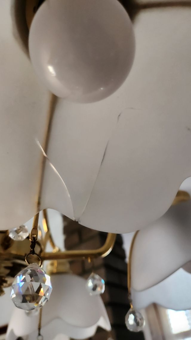 Lampara cristal comedor colgante