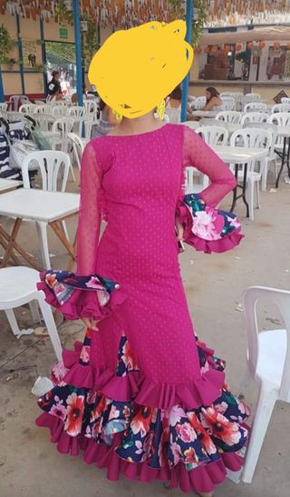 Traje flamenca