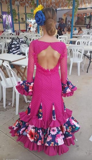 Traje flamenca