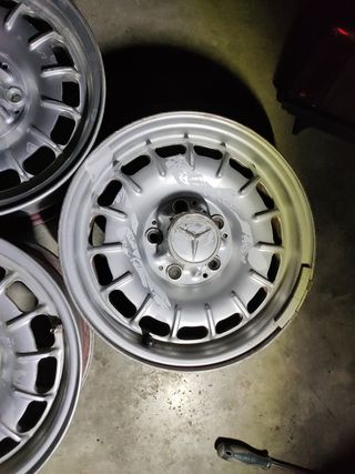 ✅LLANTAS MERCEDES BARROCAS 6 PULGADAS