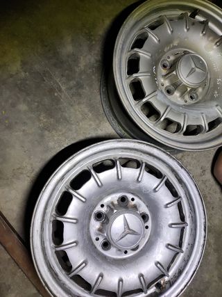 ✅X2 LLANTAS MERCEDES W123 R14 5'5''