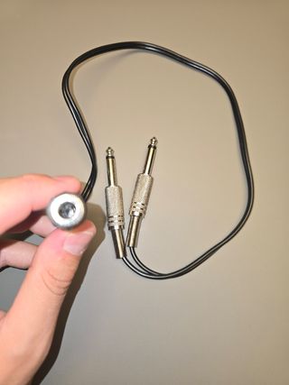 Microfono Goldsound DM-835 vintage con adattatore