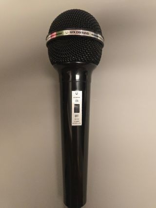 Microfono Goldsound DM-835 vintage con adattatore