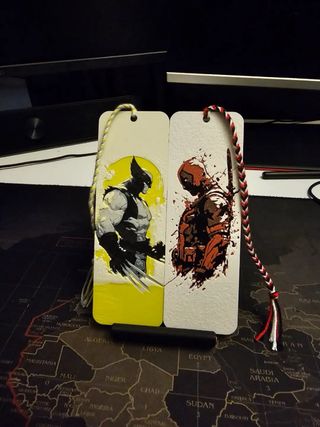 Marcapáginas Deadpool/Wolverine Collection relieve