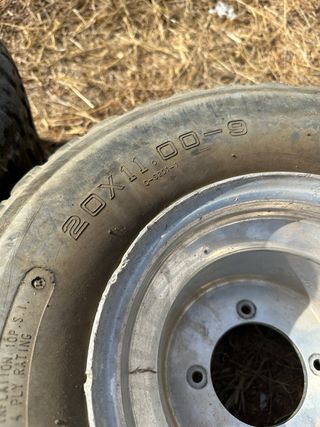 Llantas traseras yamaha quad