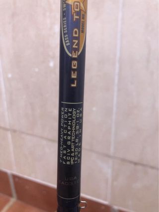 Caña y carrete casting🎣