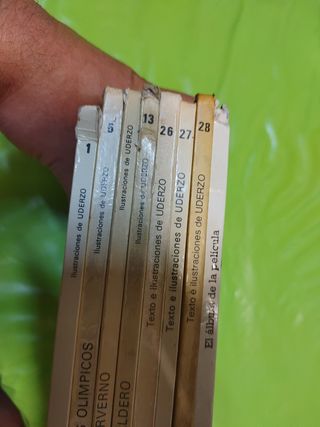 8 Tebeo de Astérix en tapa dura 20€