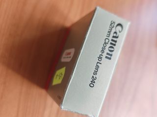 Canon lente close up