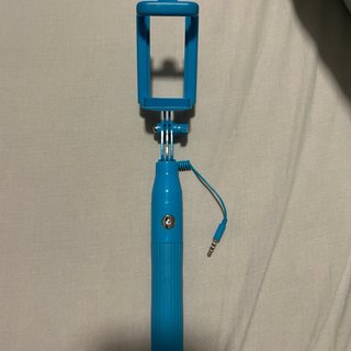 Palo Selfie Extensible de 62cm Azul