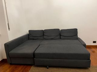 Divano letto angolare/contenitore - IKEA