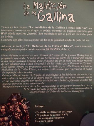 Maldición gallina. Bribones. Cómic