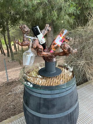 Barrica Expositora de Vino