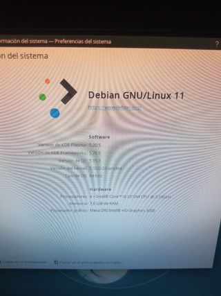 Pc all in one todo en uno Sony PCG-11411M 21,5"