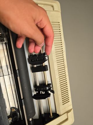 Stampante ad aghi vintage Mannesmann Tally MT81