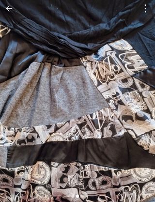 Falda corta Desigual, Talla XL